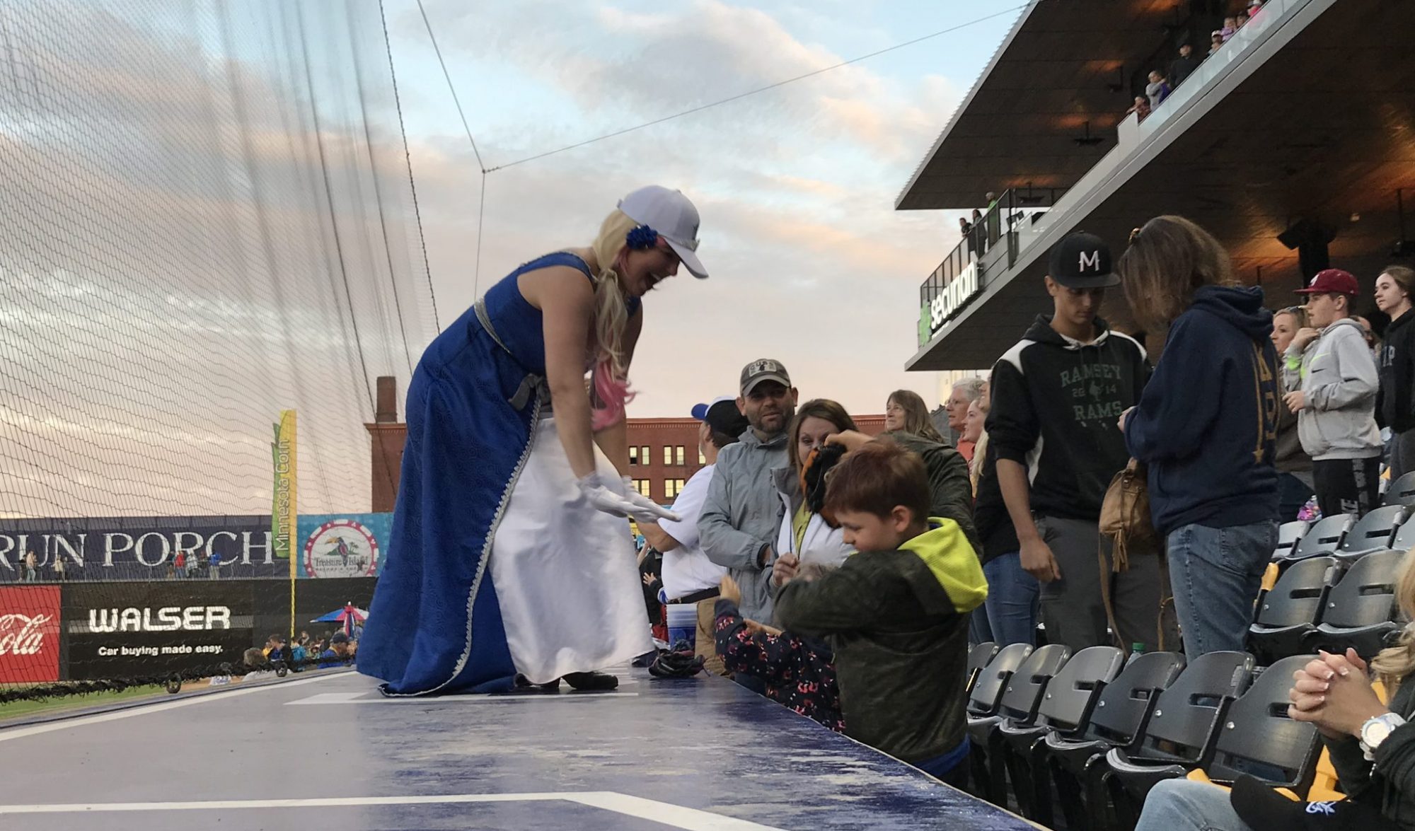 The Saints Princess of the National Pastime Belle of the Ballpark
