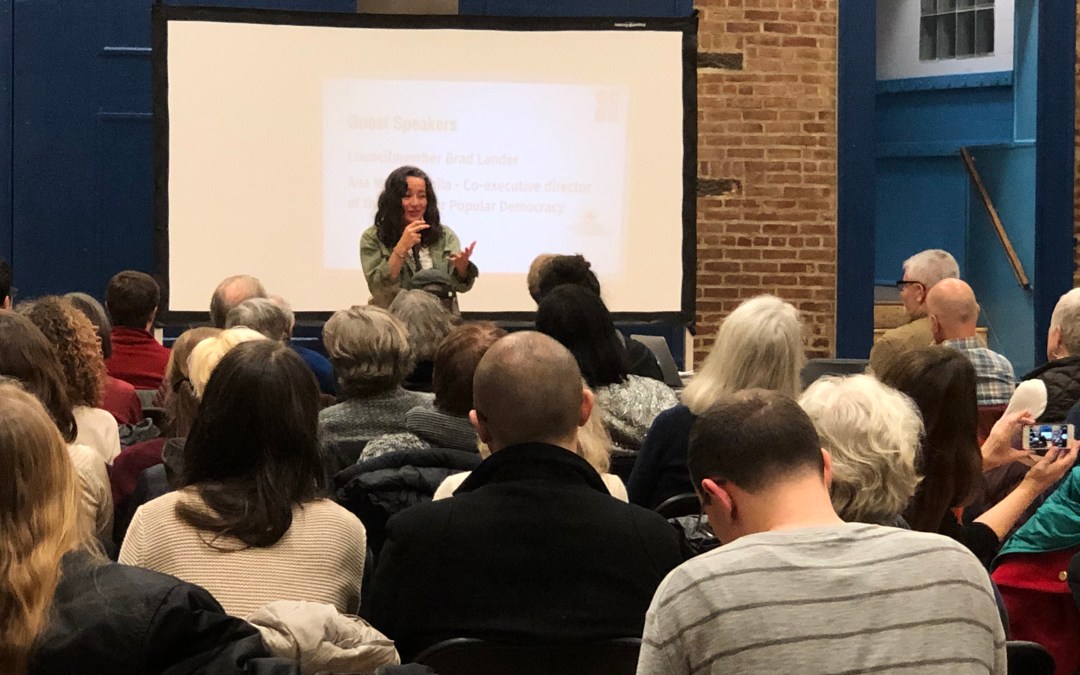 Inspiring Community Meeting at Camp Friendship
