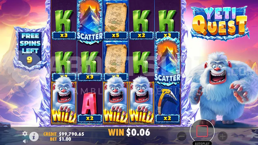 game slot Yeti Quest